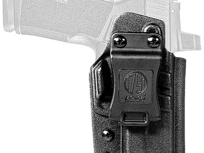 1791 Gunleather TACIWBP365XMBLKR Tactical  IWB Black Kydex Compatible w/ P365-X MACRO Belt Clip Right Hand