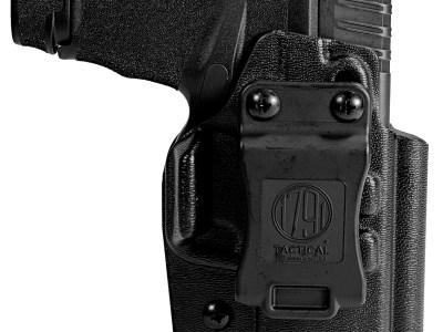 1791 Gunleather TACIWBHCPROBLKR Tactical  IWB Black Kydex Compatible w/ Springfield Hellcat Pro Belt Clip Right Hand