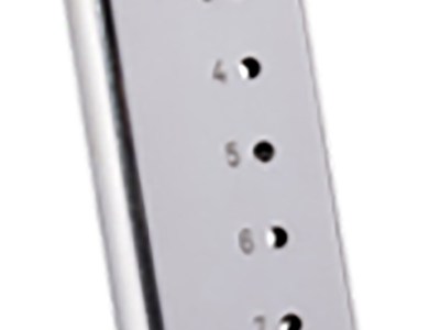 Mec-Gar MGCO4507NPF 1911 Officer 7rd 45 ACP, Nickel Carbon Steel