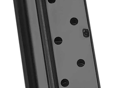 Mec-Gar MGCGOV9LCN 1911 Officer 8rd 9mm Luger, Black Carbon Steel