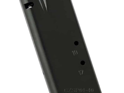 Mec-Gar MGCZ4014DPS CZ  14rd 40 S&W, Fits CZ Shadow/Shadow 2/85B/75B/SP-01 Black