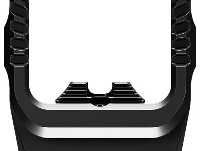 Radian Weapons H0016 Guardian+Six  Black Compatible w/Glock MOS, Trijicon RCR Footprint