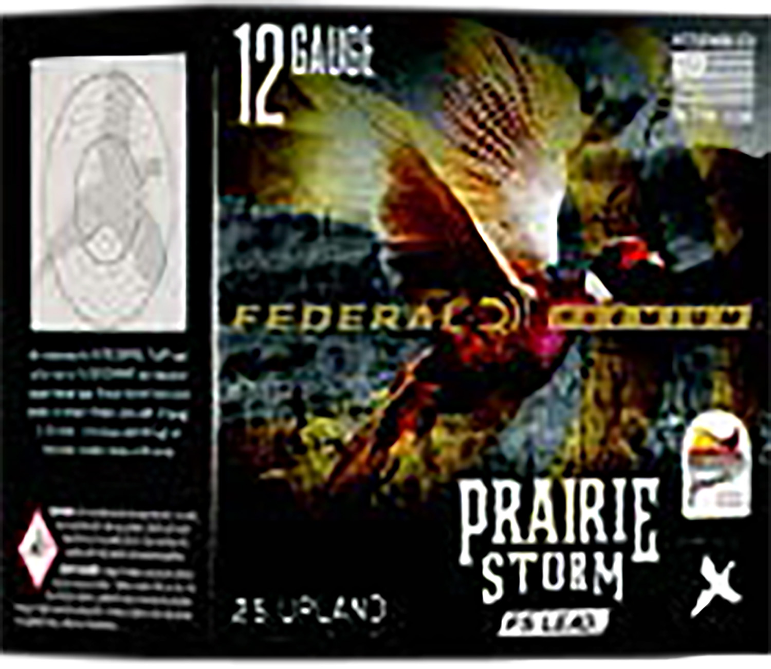 Federal PFX126FS6 Premium Prairie Storm FS 12Gauge 2.75″ 1 1/4oz 6Shot 25 Per Box/10 Case