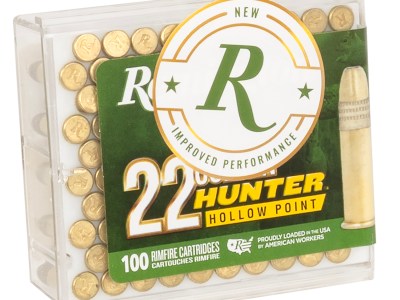 Remington Ammunition R21251 Golden Hunter  22LR 40gr Plated Hollow Point 100 Per Box/50 Case