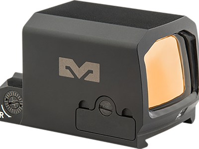 Meprolight USA 901141272 MPO PRO-F Black 1x, 3 MOA/33 MOA 3 MOA Red Dot/33 MOA Red Bullseye/Ring Multi Reticle Reticle