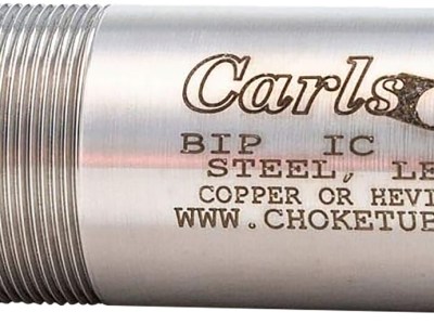 Carlson’s Choke Tubes 59963   Browning Invector Plus 12 Gauge Improved Cylinder Stainless Steel