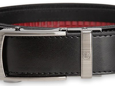 Team Nexbelt Operating PCS5741 EDC  Black Leather 1.375″ Wide Buckle Closure