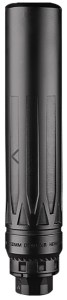 Dead Air NOMADLTIXCXENOBLK Nomad LTI XC Xeno Black 7.62mm Silencer w/ Xeno Adapter & DA124 Omni Brake