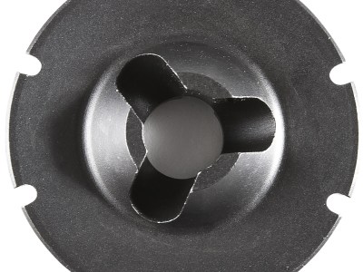 Dead Air DA206 Flash Hinder Front Cap R-Series 5.56mm Fits 17-4 Stainless Steel Black Nitride