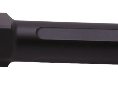 True Precision Inc TPG43BXTBL Glock  9mm Luger 3.90″ Threaded Black Nitride Stainless Steel, Fits Glock 43/43X