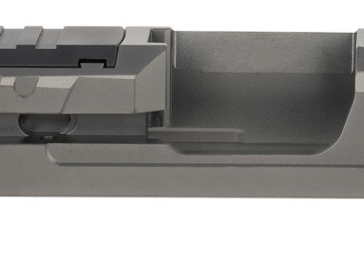 True Precision Inc TPP365SBCRMS Axiom Optic Cut Slide Fits Sig P365 Black DLC Anodized 416R Stainless Steel