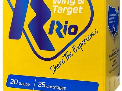 Rio Ammunition WT208 Wing & Target  20Gauge 2.75″ 7/8oz 8Shot 25 Per Box/10 Case