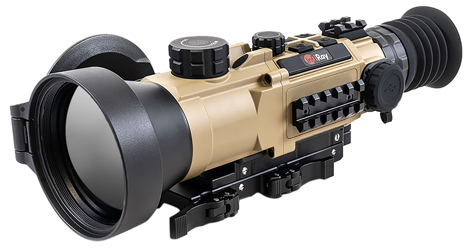 InfiRay Outdoor HYH75W RICO Hybrid 640  Thermal Black 4x75mm Multi- 1 BDC/1 DIY/7 Static Reticle, 8x Zoom, 640×512, 12 Microns, 50 Hz Resolution