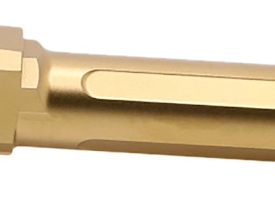 True Precision Inc TPP365XLBXG Sig  9mm Luger 3.70″ Fluted Gold TiN Stainless Steel, Fits Sig P365XL/P365X-MACRO