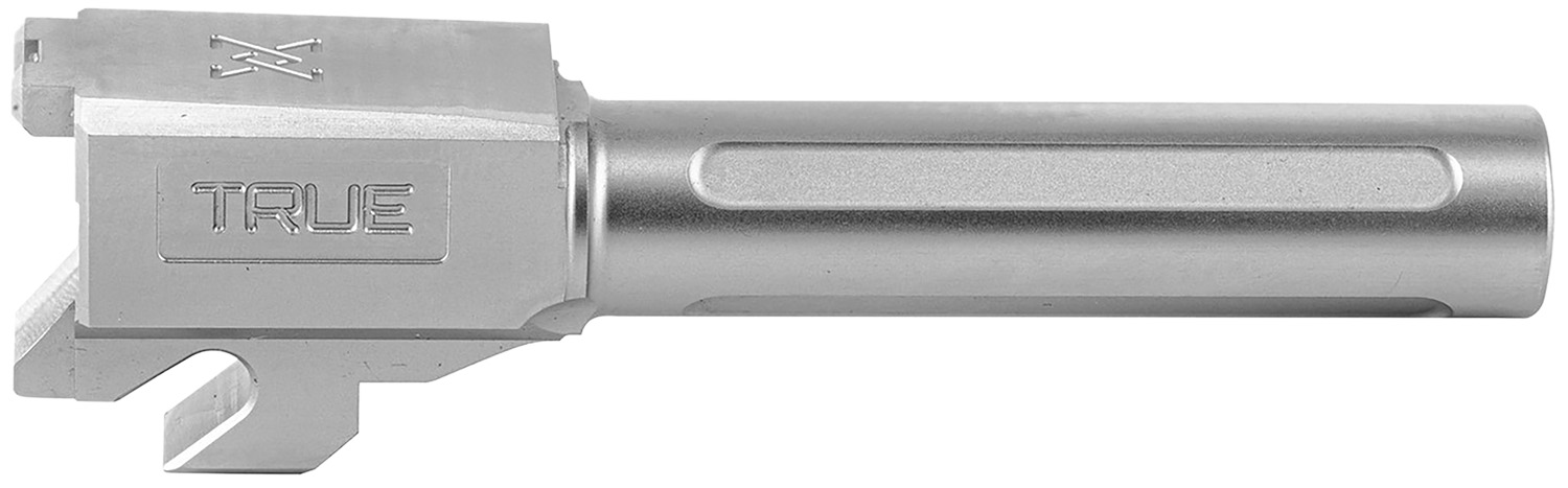 True Precision Inc TPP32CBX Sig  9mm Luger 3.90″ Fluted Satin Stainless Steel, Fits Sig P320 Compact/P320 X-Carry/P320 M18