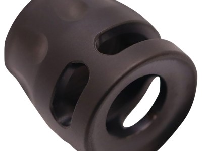 True Precision Inc TPSMICROBC Micro Compensator S-Type Black DLC 416R Stainless Steel 1/2″x28 Threads 9mm/380 ACP