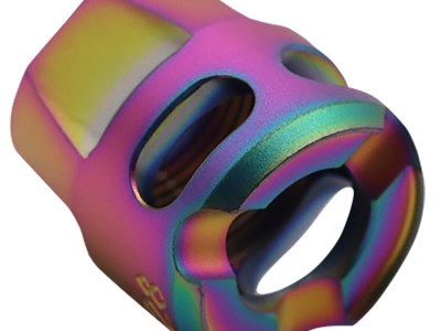 True Precision Inc TPYMICROS Micro Compensator Y-Type Spectrum 416R Stainless Steel 1/2″x28 Threads 9mm/380 ACP