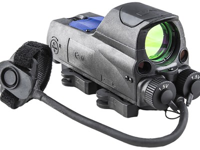 Meprolight USA 0687703 MOR PRO  Black 1 x 30 mm 2.2 MOA Dot/Bullseye Reticle Red & IR Laser