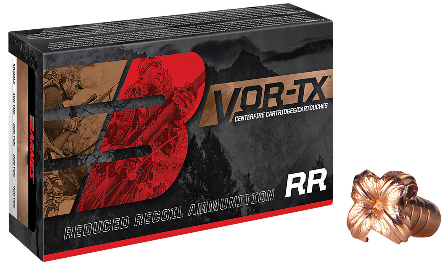 Barnes Bullets 32234 VOR-TX Rifle 243Win 80gr TTSX Boat Tail 20 Per Box/10 Case