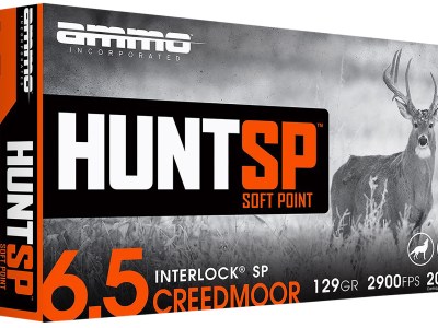 Ammo Inc 65CM129SPA20 Hunt  6.5Creedmoor 129gr Soft Point 20 Per Box/10 Case