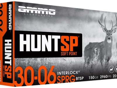 Ammo Inc 3006150SPA20 Hunt  30-06Springfield 150gr Soft Point 20 Per Box/10 Case