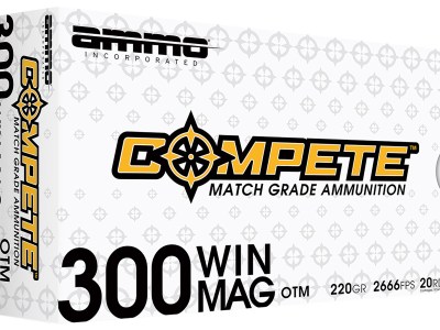 Ammo Inc 300WM190BTHPA20 Compete  300WinMag 220gr Open Tip Match 20 Per Box/10 Case