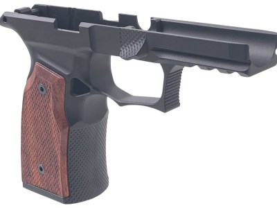 Sharps Bros SBGM05-G2 P365-XMACRO  Black w/ Cherry 7075-T6 Aluminum Fits Sig P365