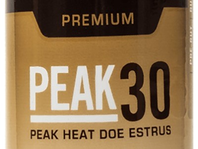 Tinks W5503 Peak30 Hot Shot Deer Doe In Estrus Scent 5 oz Fogger