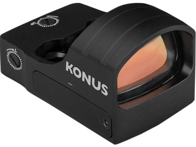 Konus 7205 Fission 3.0  Matte Black 1 x 0.98″ x 0.70″ 4 MOA Red Dot