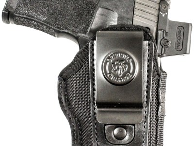 DeSantis Gunhide N87BJ9YZ0 Pro Stealth  IWB Black Nylon Sig Sauer P365 w/Red Dot Ambidextrous