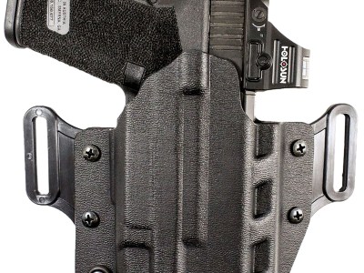 DeSantis Gunhide 195KA6VZ0 Veiled Partner  OWB Black Glock 19/23/32/45 Ambidextrous