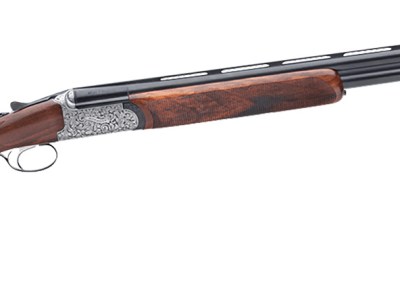 Rizzini USA 41012829 Round Body EM Full Size 28 Gauge Break Action 2rd 29″ Vent Rib Barrel, Coin Anodized Silver Receiver, Fixed w/Prince of Whales Grip Grade III Turkish Walnut Stock