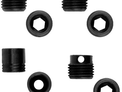 GrovTec US Inc GTHM289 Heavy Duty Push Button Bases  Black Steel To Stock Mount (2) 1 PK