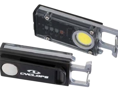 Cyclops CYC-FLSHCLIP Flash Clip  Black 300 Lumens Red/Green/Purple/Blue