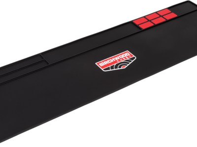 Birchwood Casey 30350 Rifle Cleaning Mat Black/Red Rubber 36″ x 11″