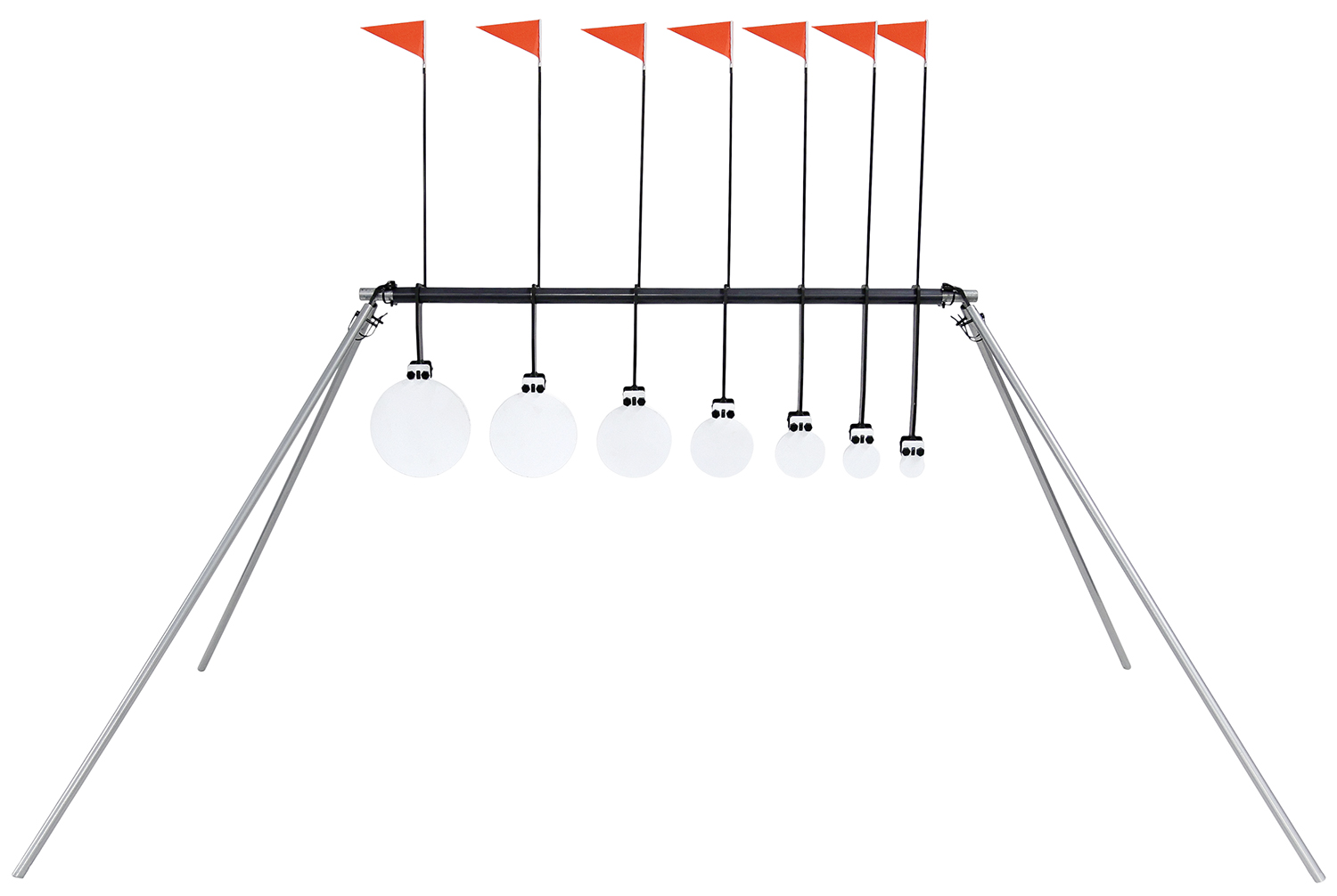 Birchwood Casey CFKYL12 Centerfire KYL  1/2″ Black Steel Standing