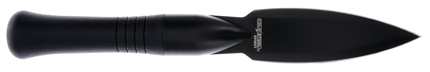 Cold Steel CSTHFS01NZ Spirit Spear Head 4.25″ Fixed Spear Point Black 420 Stainless Steel Blade, 4″ Black Handle