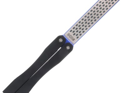 Cold Steel CSKSDSDW Double Sided Knife Sharpener Black Folding Diamond Sharpener Coarse/Fine