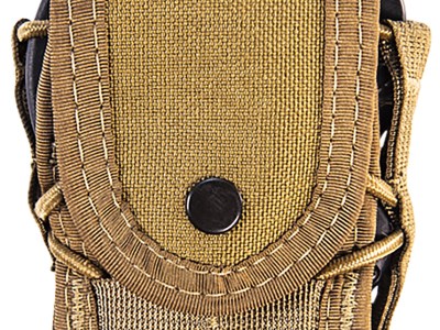 High Speed Gear 10DC00CB Taco Covered Pouch Nylon Coyote Belt Clip