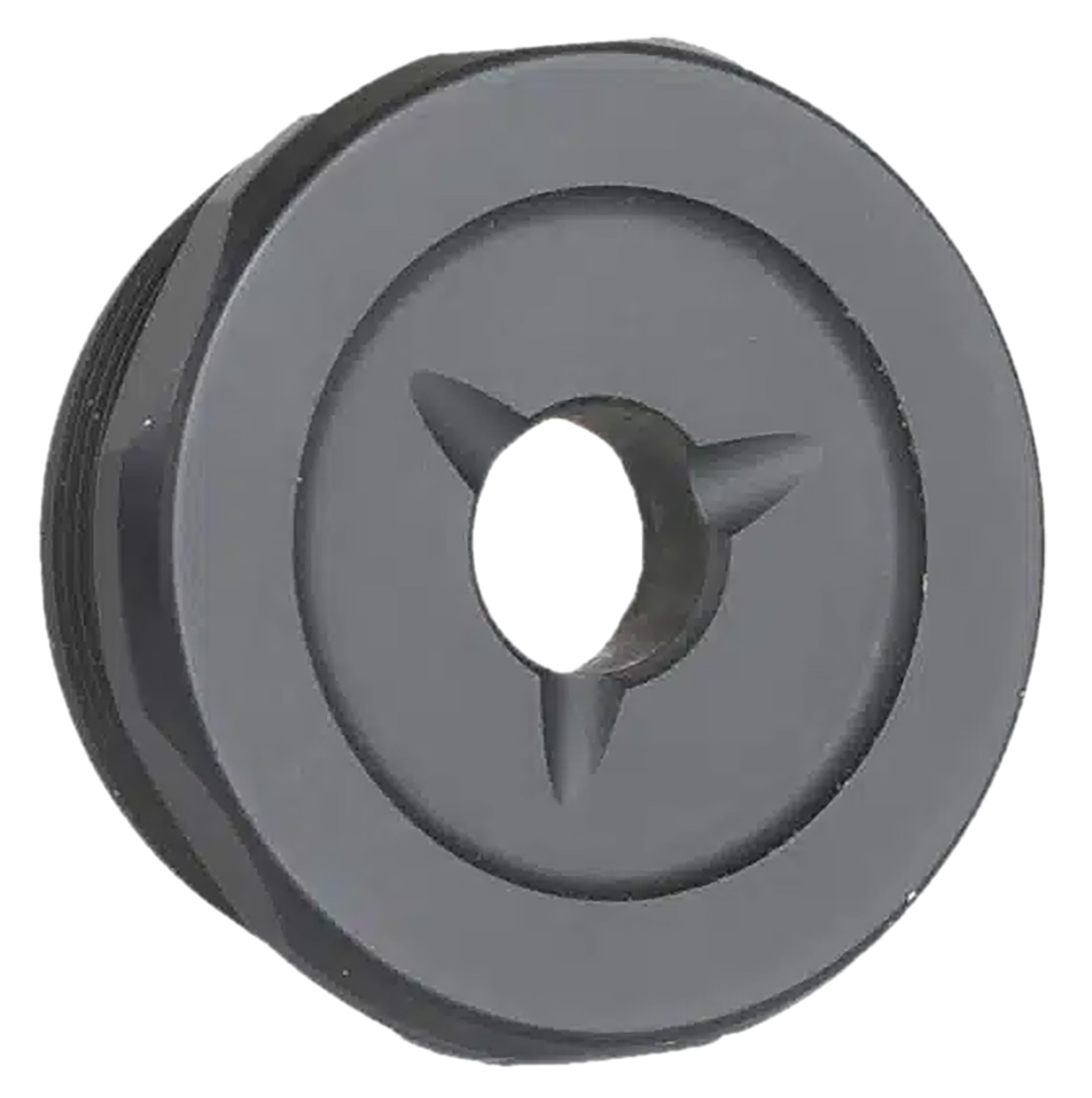 Jk Armament JK155PROEC30 155 Pro Flash Reducer End Cap 30 Cal 1.375″x24 Ti6AL4V Titanium Black