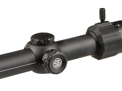 Sig Sauer Electro-Optics SOTM61001 Tango-MSR LPVO (SFP) Black 1-6x24mm 30mm Tube Illuminated BDC6 Reticle Features Throw Lever