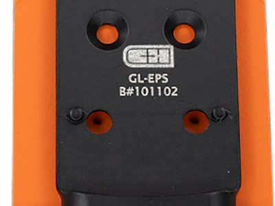 C&h Precision GLEPS V4 MIL/LEO Adapter  Black Anodized Holosun EPS Pattern Footprint