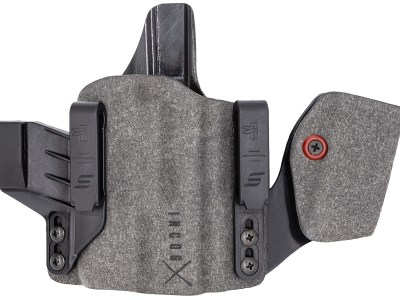 Safariland INCOG0750A0CX261MC Incog X  IWB Gray Cordura w/Mag Caddy, Fits Sig P320 Belt Clip Mount, Right Hand