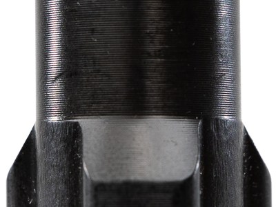 Angstadt Arms AA093LSD28 3-Lug Muzzle Adapter Black Nitride Hardened Steel 1/2×28 Threads 1.42″ 9mm Luger