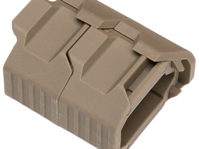 Strike Industries ARCMSSAFEXTFDE Angled Grip  Flat Dark Earth
