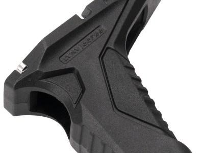 Strike Industries ARHSFGBK Angled HandStop  Black Polymer