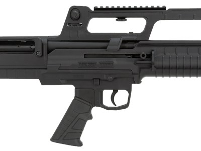 Escort HEBA20180001 BullTac SA 20 Gauge Semi-Auto 3″ 5+1 18″ Black Stainless Steel Barrel, Black Aluminum/Polymer Receiver w/Picatinny Rail, Black Bullpup Synthetic Stock, Black Grip