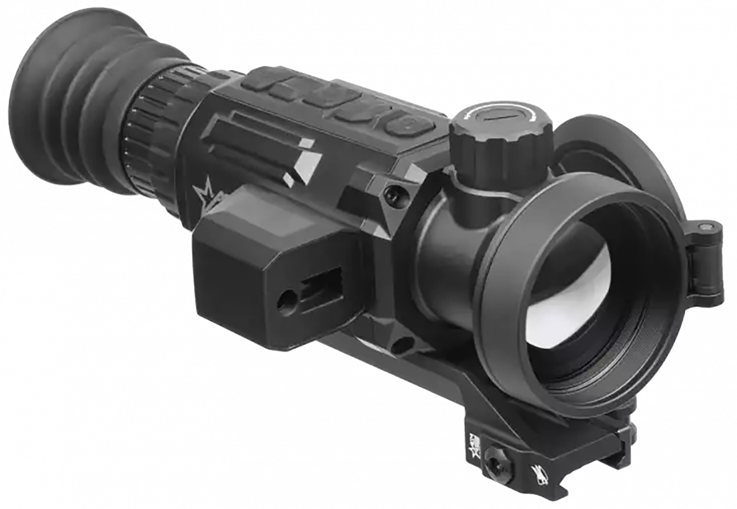 AGM Global Vision SECU50-640-LRF Secutor LRF 50-640 Thermal Black 2.5-20x50mm Multi Reticle, 1x/2x/4x/8x Zoom, 640×512 50 Hz Resolution