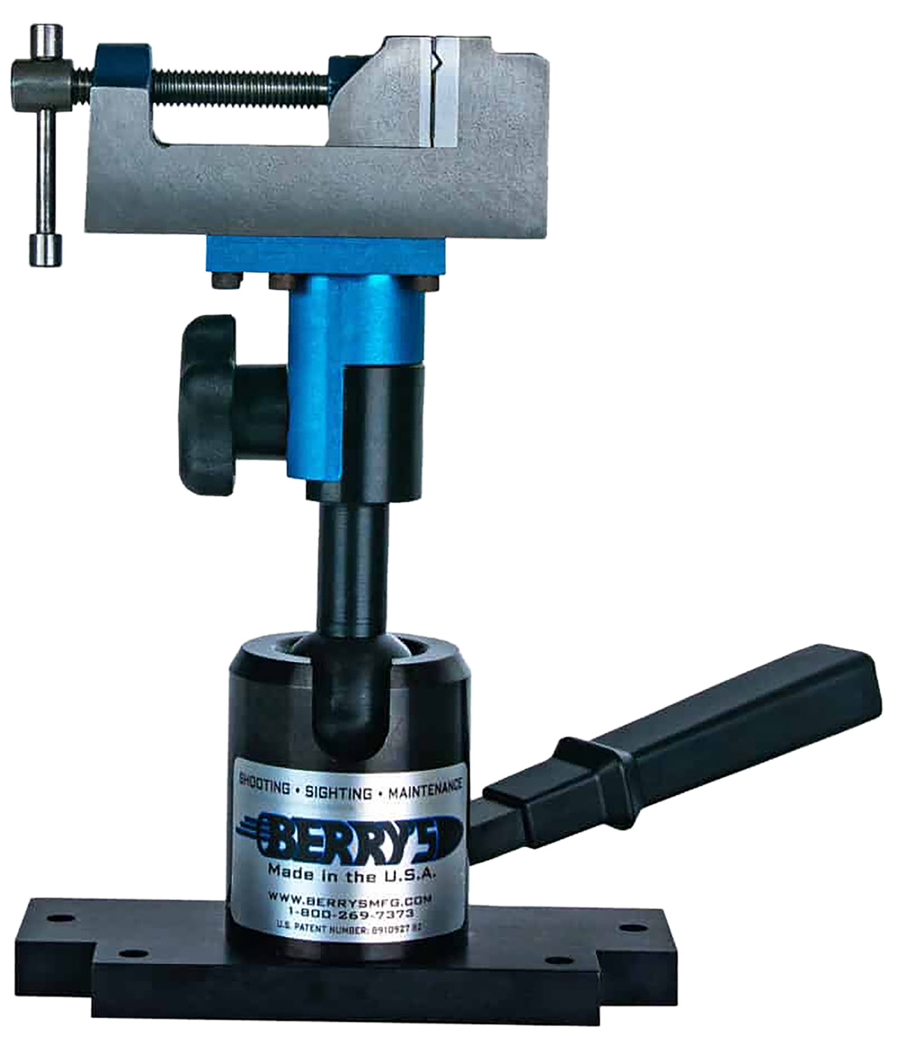 Berry’s 11817 Machine Vise System Black/Blue