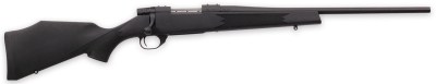 Weatherby VYT223RR0T Vanguard Synthetic Compact 223 Rem 5+1 20″ Matte Blued #1 Threaded Barrel, Matte Blued Drilled & Tapped Steel Receiver, Black Adjustable Synthetic Stock